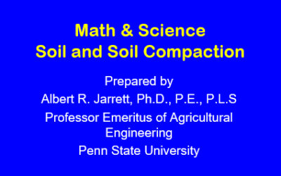 Soil and Soil Compaction Math & Science
