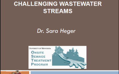 Challenging Wastewater Streams