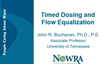 Time Dosing and Flow Equalization