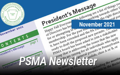 PSMA Newsletter – November 2021