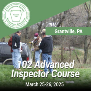 PSMA Certification (3/25/25 - 3/26/25): 102 Advanced Onlot Wastewater Treatment System Inspection Training Course