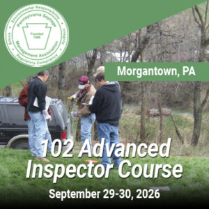 PSMA Certification (09/29/26 - 09/30/26): 102 Advanced Onlot Wastewater Treatment System Inspection Training Course